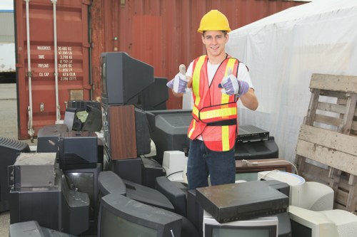 Deptford business waste removal service in action