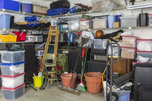 Organized and clean living space after clearance in Deptford